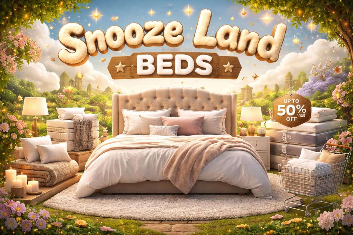 Snooze Land banner one