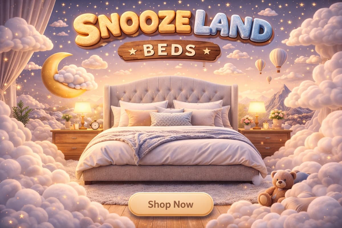Snooze Land banner two